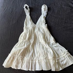 Princess Polly white dress. Size 6. Worn once